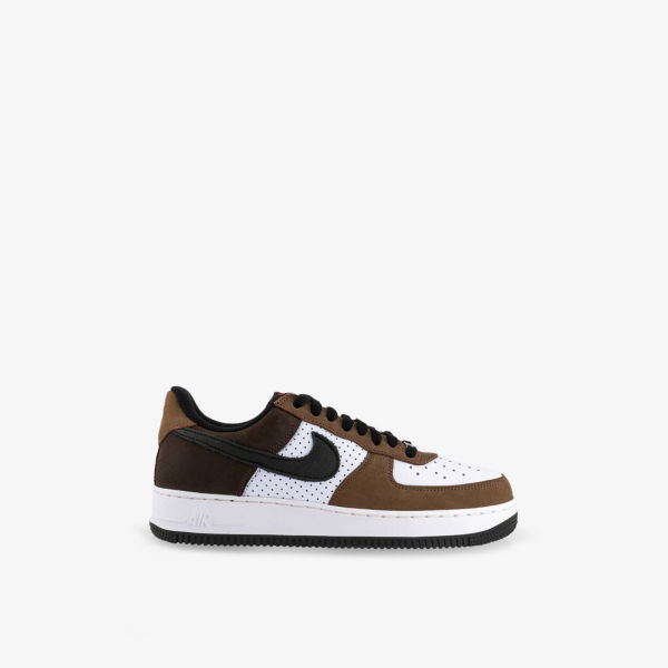 

Кроссовки Air Force 1 Retro с вышитым логотипом, низкие, из замши Nike, черный