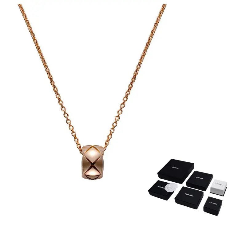 

CHANEL Колье Coco Crush из белого золота 18 карат для женщин