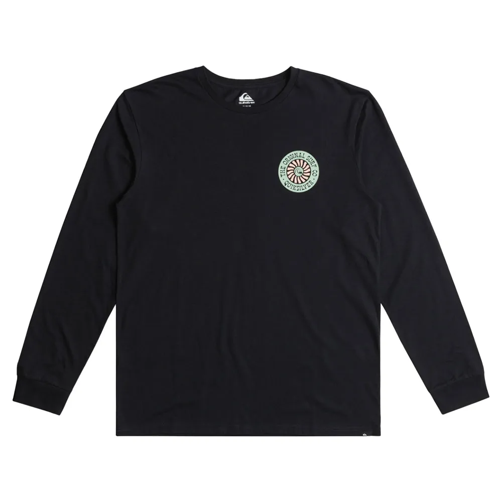 

Футболка Quiksilver Bloom Cyclels Long sleeve, черный