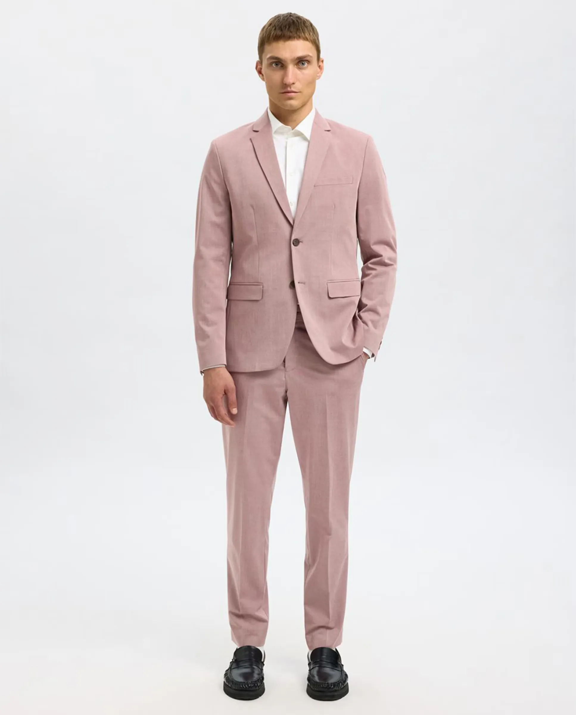 

Брюки мужские классические slim fit Selected, красный