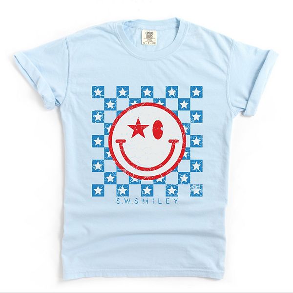 

SWSmiley клетчатая патриотическая футболка garment dyed Simply Sage Market, Зеленый, SWSmiley клетчатая патриотическая футболка garment dyed Simply Sage Market