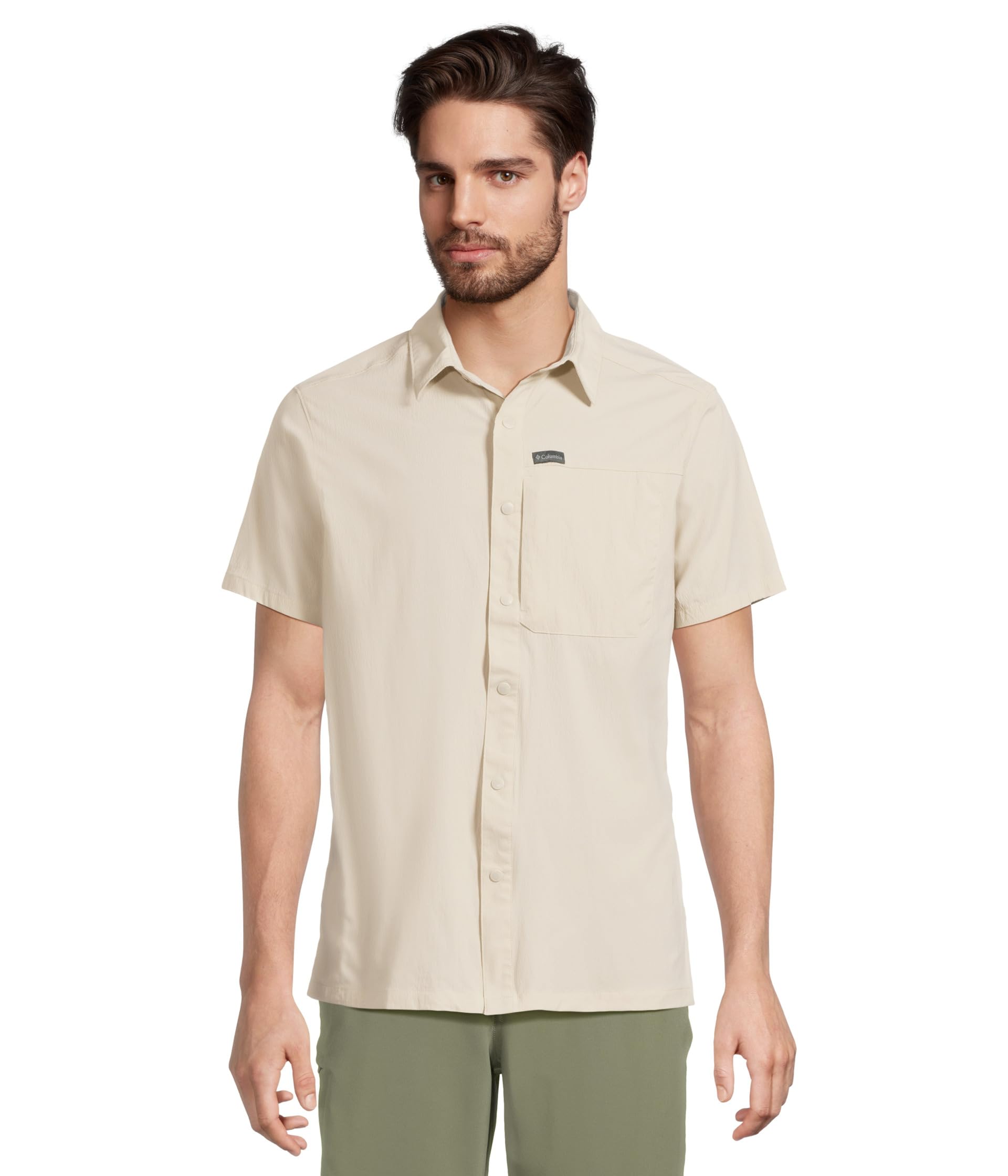 

Рубашка Columbia Sage Peak Woven Short Sleeve Shirt, Dark Stone