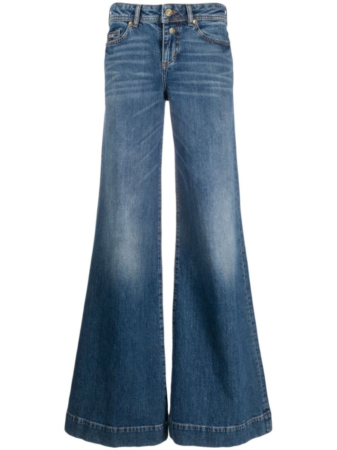 

Versace Jeans Couture широкие джинсы с заниженной талией, синий