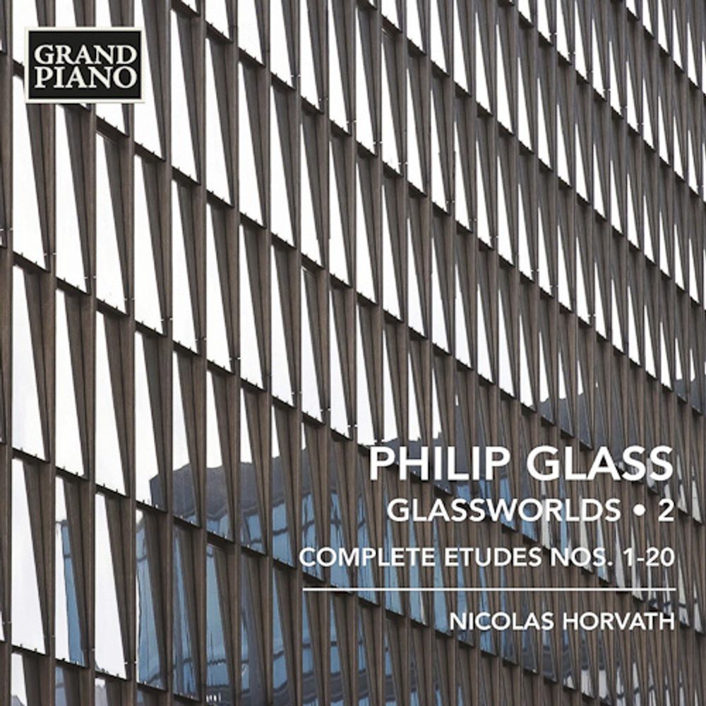 

Диск CD Glass: Glassworlds 2 - Piano Works - Complete Etudes Nos. 1-20 - Philip Glass, Nicolas Horvath