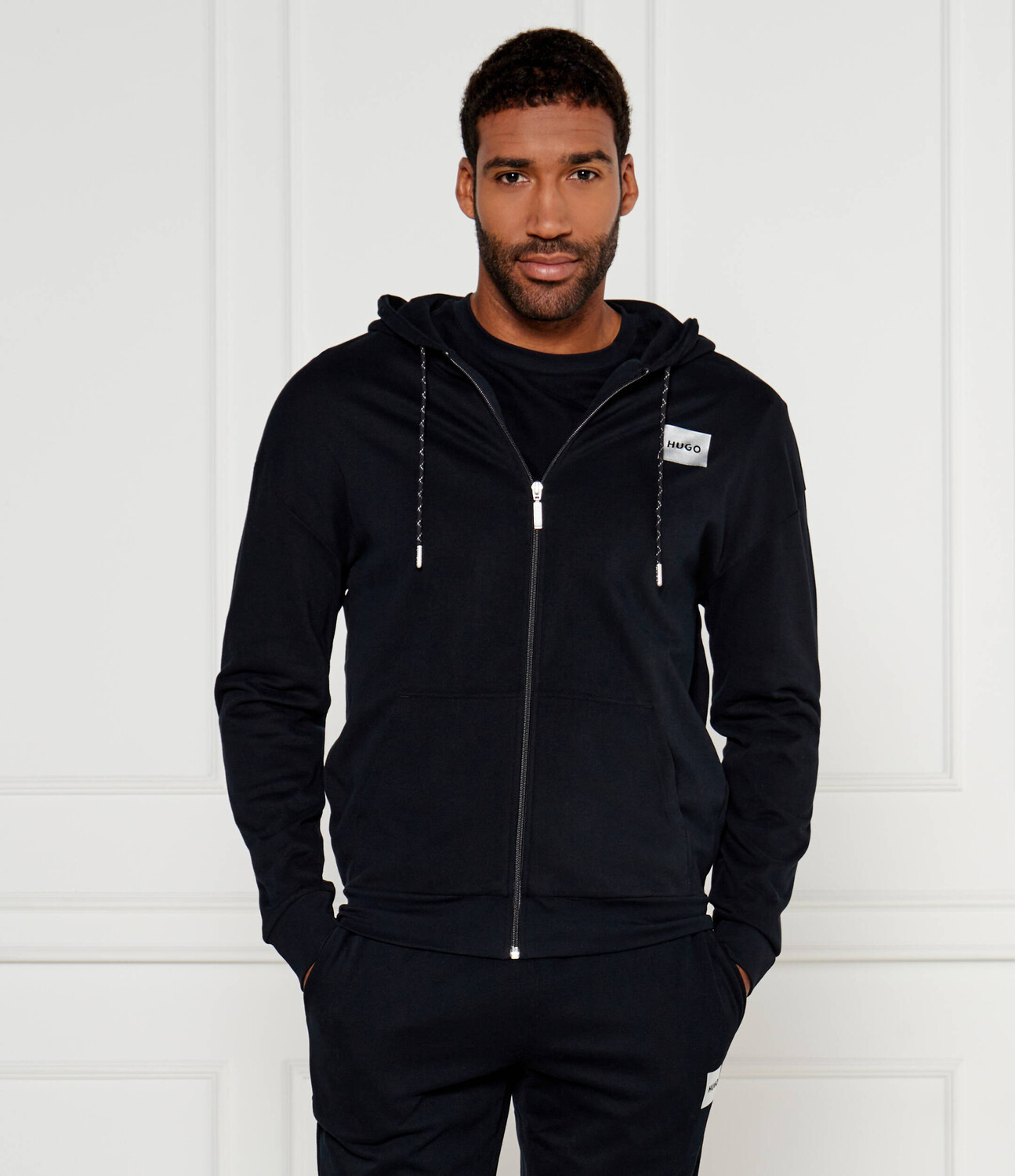 

Толстовка Hugo Bodywear Regular Fit, черный