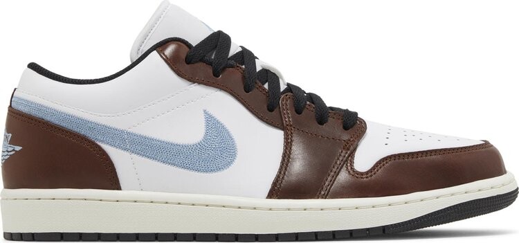

Кроссовки Air Jordan 1 Retro Low SE 'Brown Blue Grey', коричневый