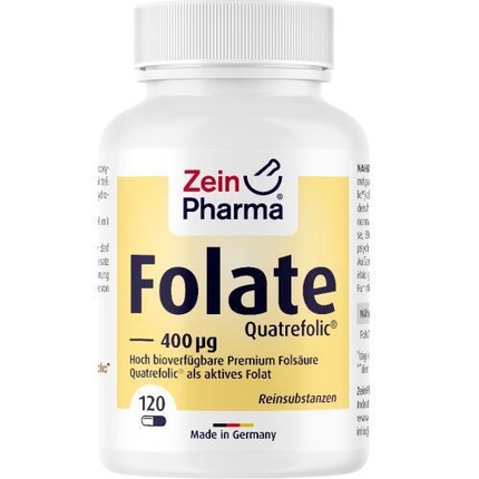 

Капсулы Фолат Кватрефолик 400 г 120 шт Zeinpharma Germany Gmbh