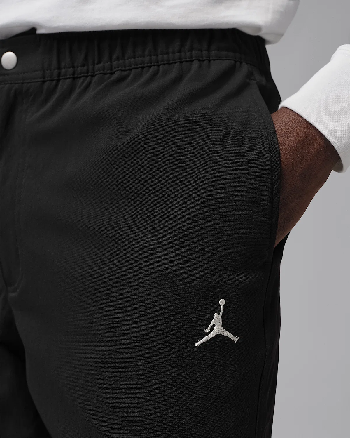 Мужские штаны Jordan Flight Essentials, Black/Sail — фото 4