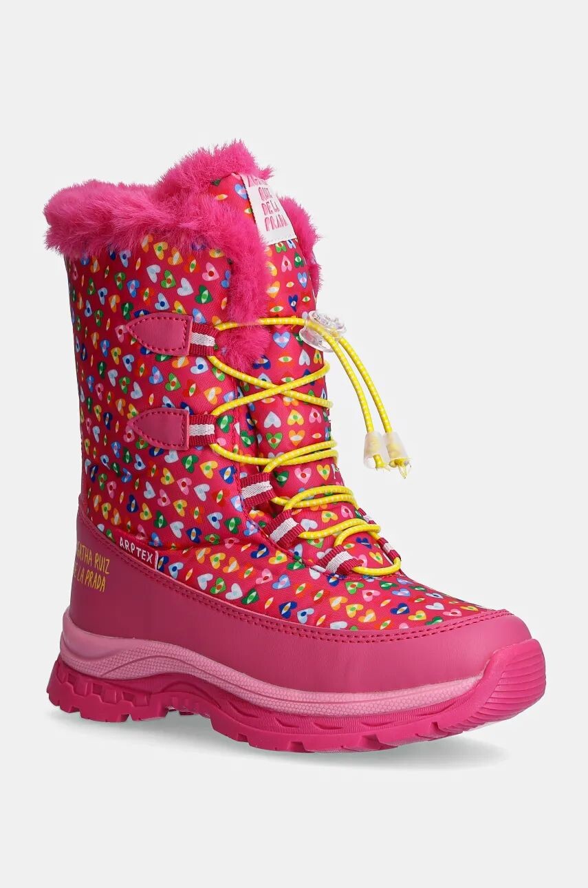 

Детские зимние сапоги Agatha Ruiz de la Prada, розовый