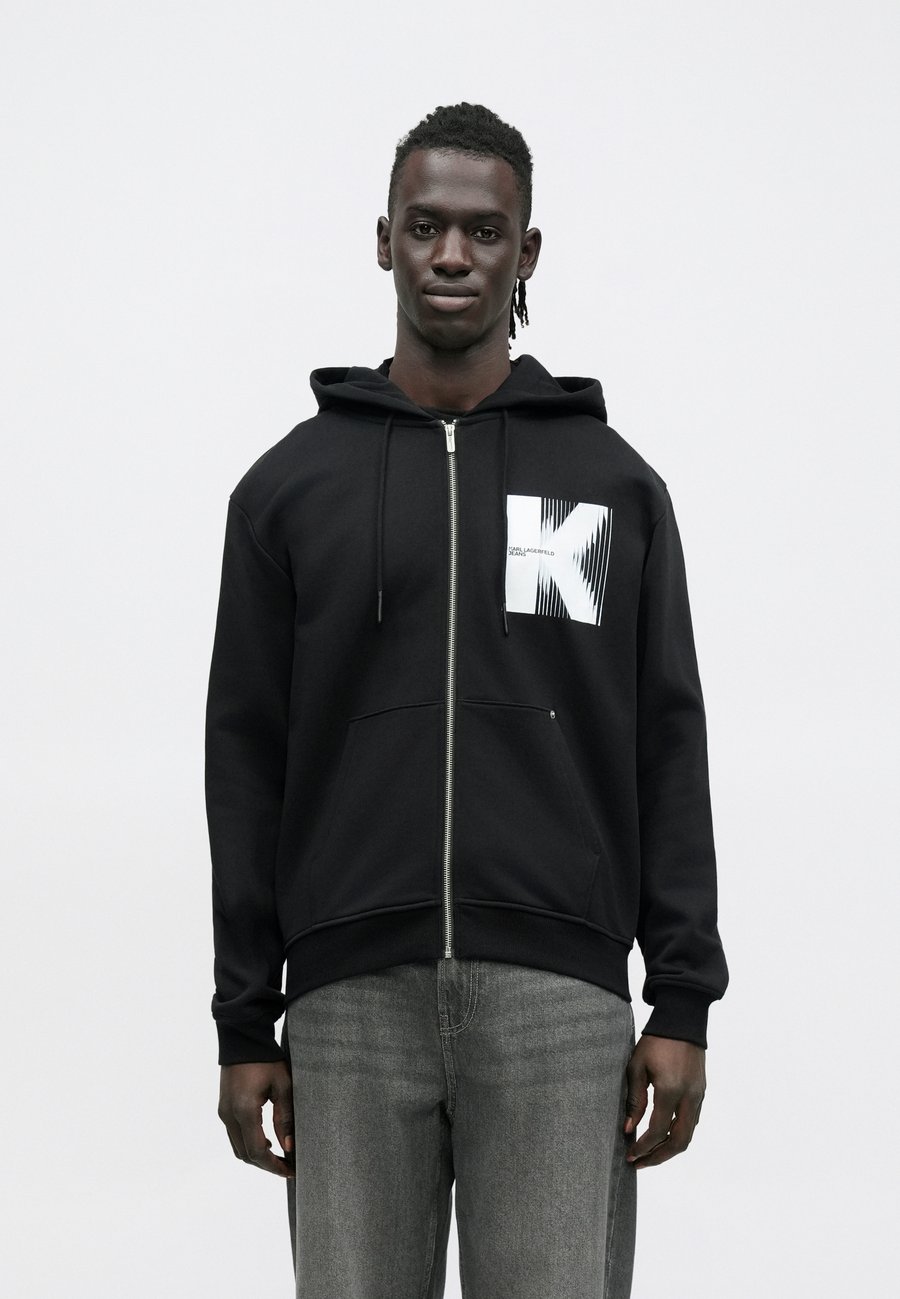 

Толстовка Karl Lagerfeld Jeans ZIP UP HOODIE, Black
