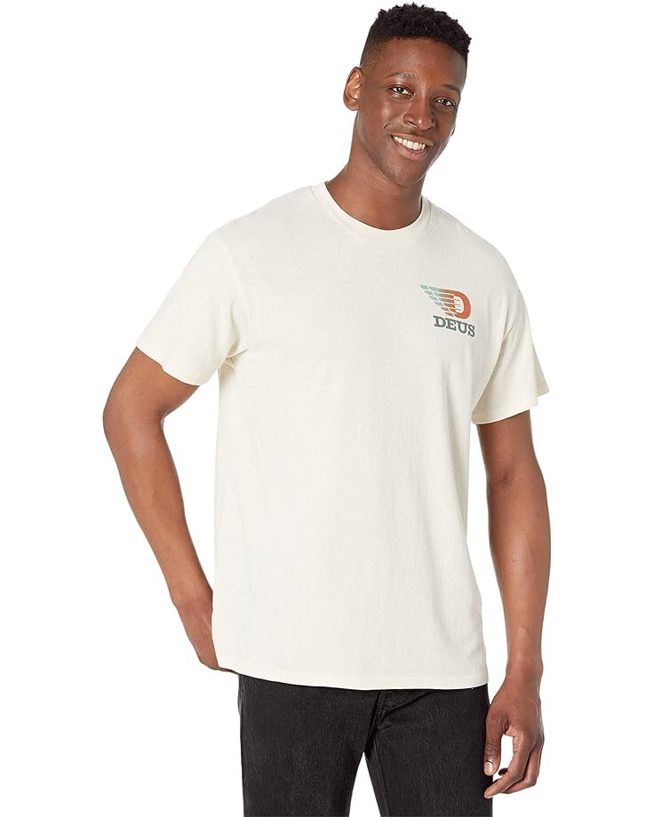 

Футболка Deus Ex Machina Grill Tee, цвет Dirty White