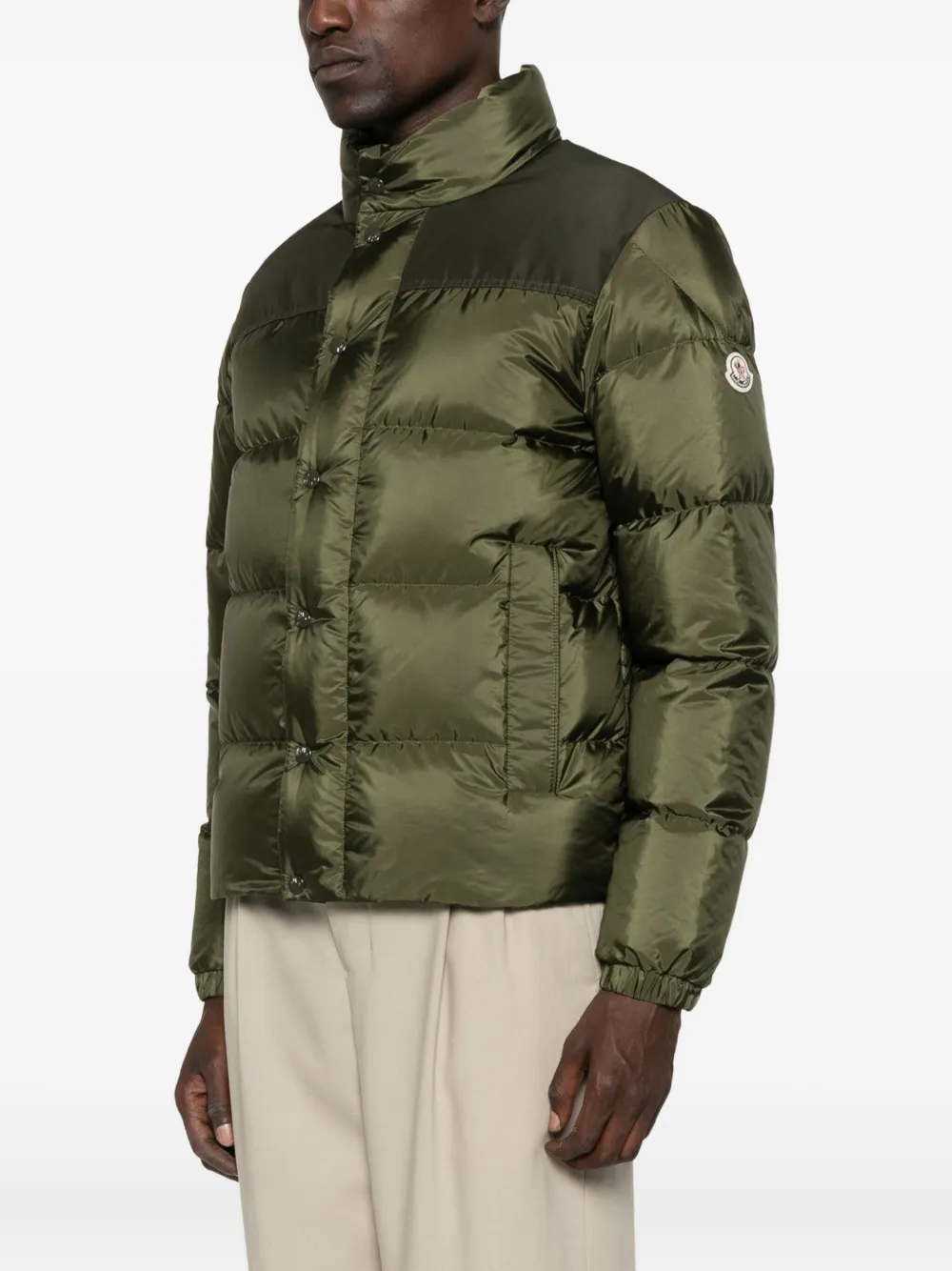 Стеганая куртка Virolais со вставками MONCLER, зеленый — фото 3