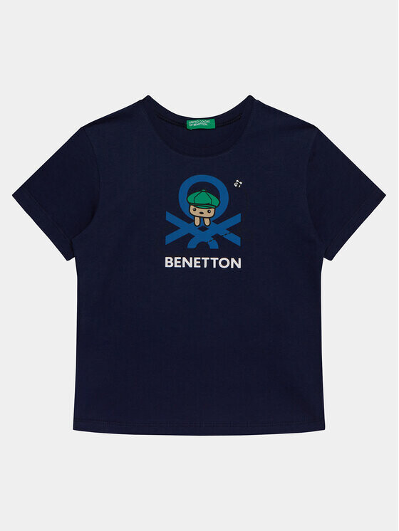 

Футболка стандартного кроя United Colors Of Benetton, синий