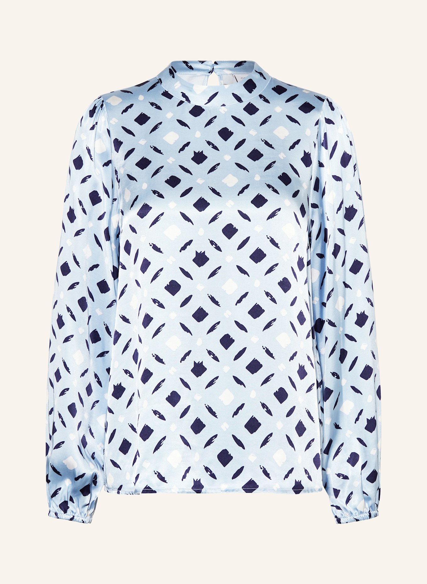 

Блузка рубашка Comma Casual Identity, мультиколор