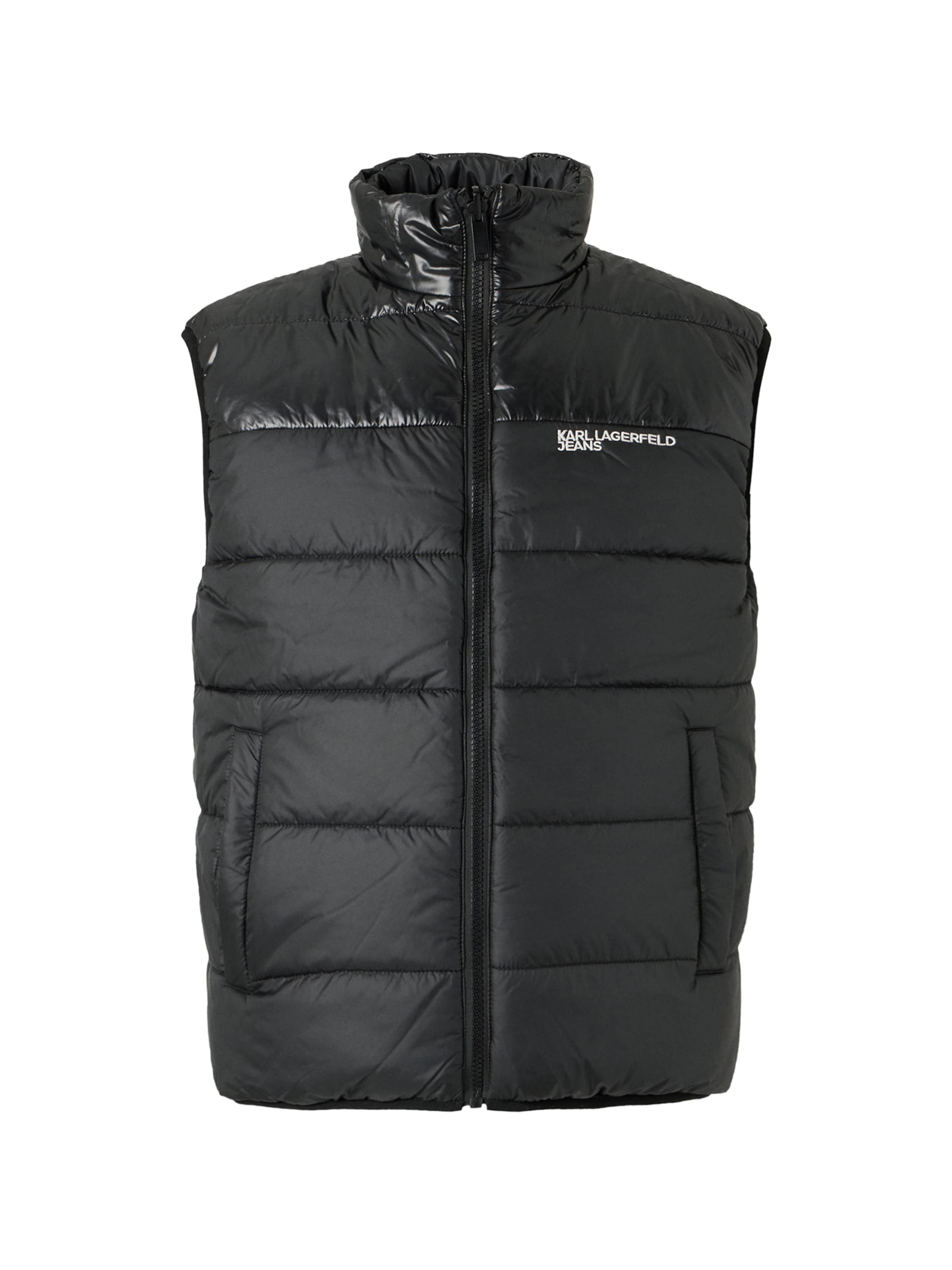 

KARL LAGERFELD JEANS Жилет в черном цвете