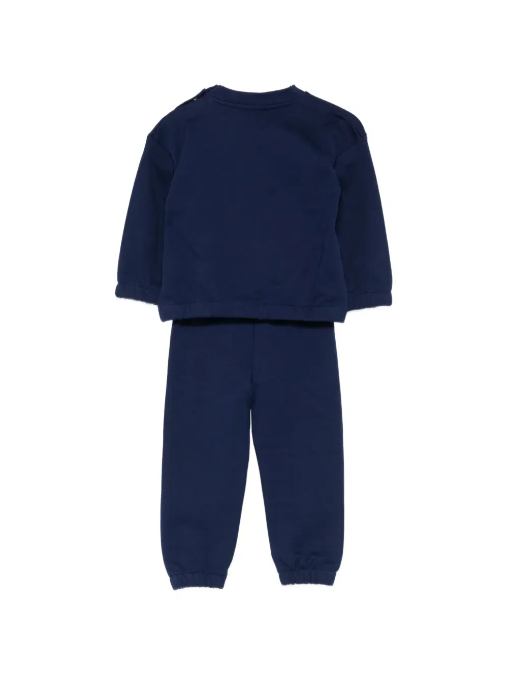 Спортивный костюм с тигровым принтом (комплект из двух штук) Kenzo Kids, синий — фото 2