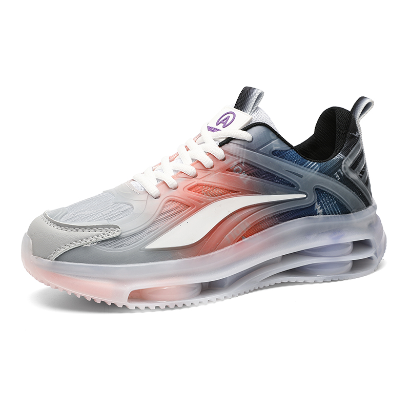 

TONYBEAR Износостойкие нескользящие кроссовки унисекс низкие серо-оранжевые, цвет Gray Orange