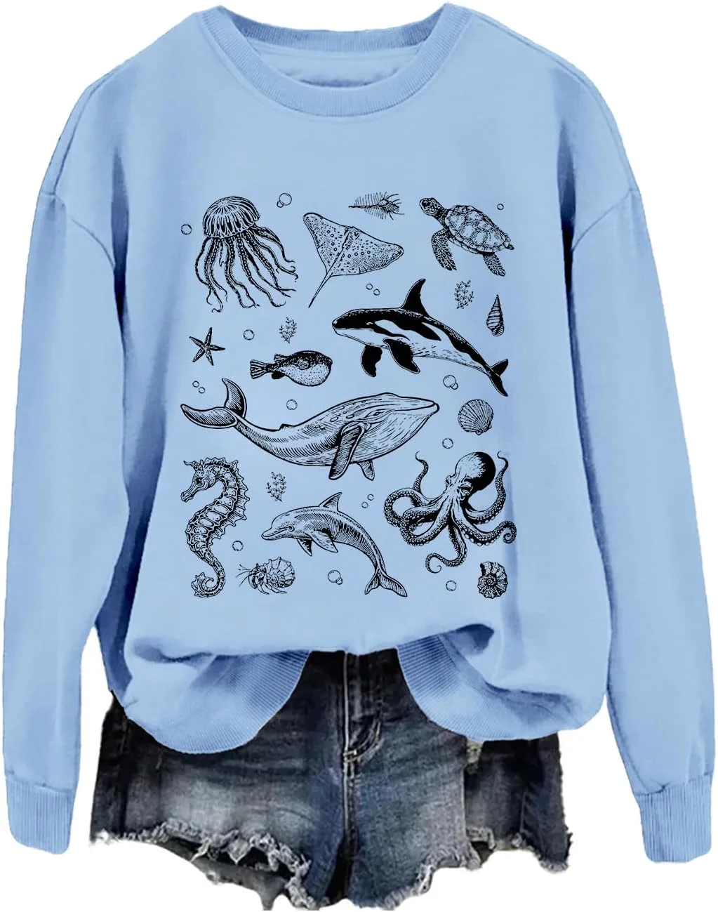 

Толстовка с капюшоном Whale Shark