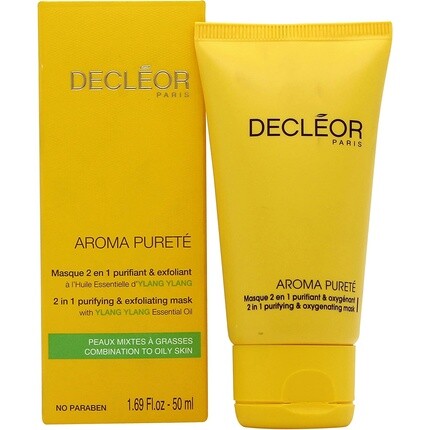 

Aroma Pureté 2 в 1 Очищающая и отшелушивающая маска 50 мл Decléor