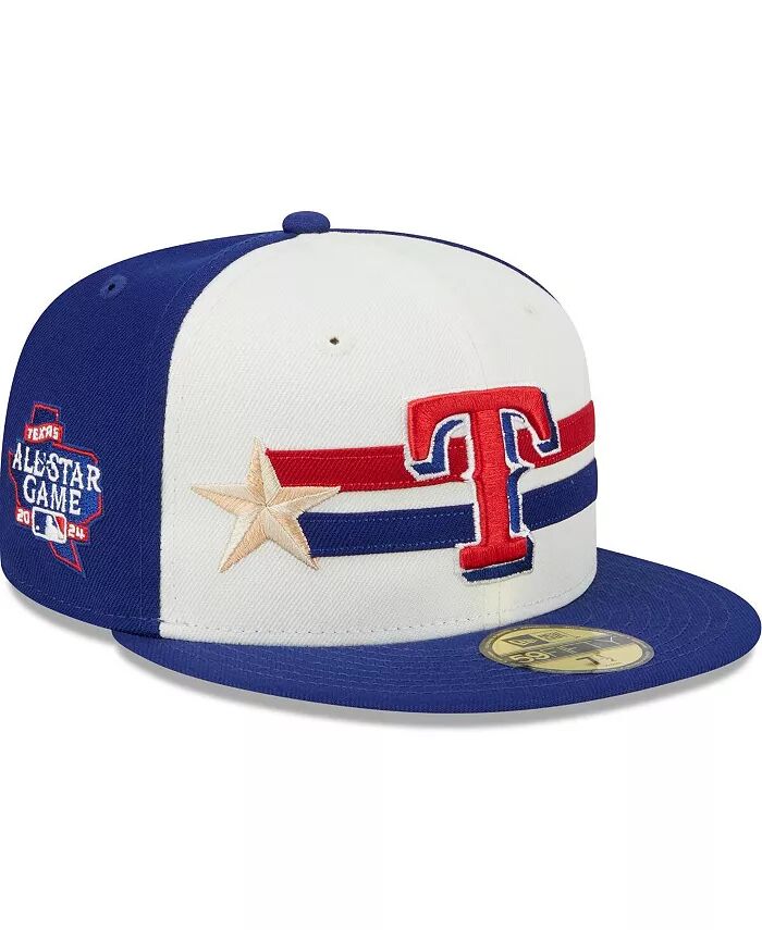 

Мужская кремовая кепка Royal Texas Rangers MLB All-Star Game Workout 59FIFTY 2024 New Era, мультиколор