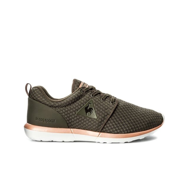 Женские сетчатые кроссовки Dynacomf темно-зеленого цвета Le Coq Sportif, зеленый