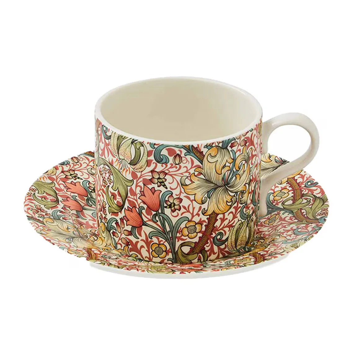 

Чашка Morris & Co Portmeirion с блюдцем, разноцветный