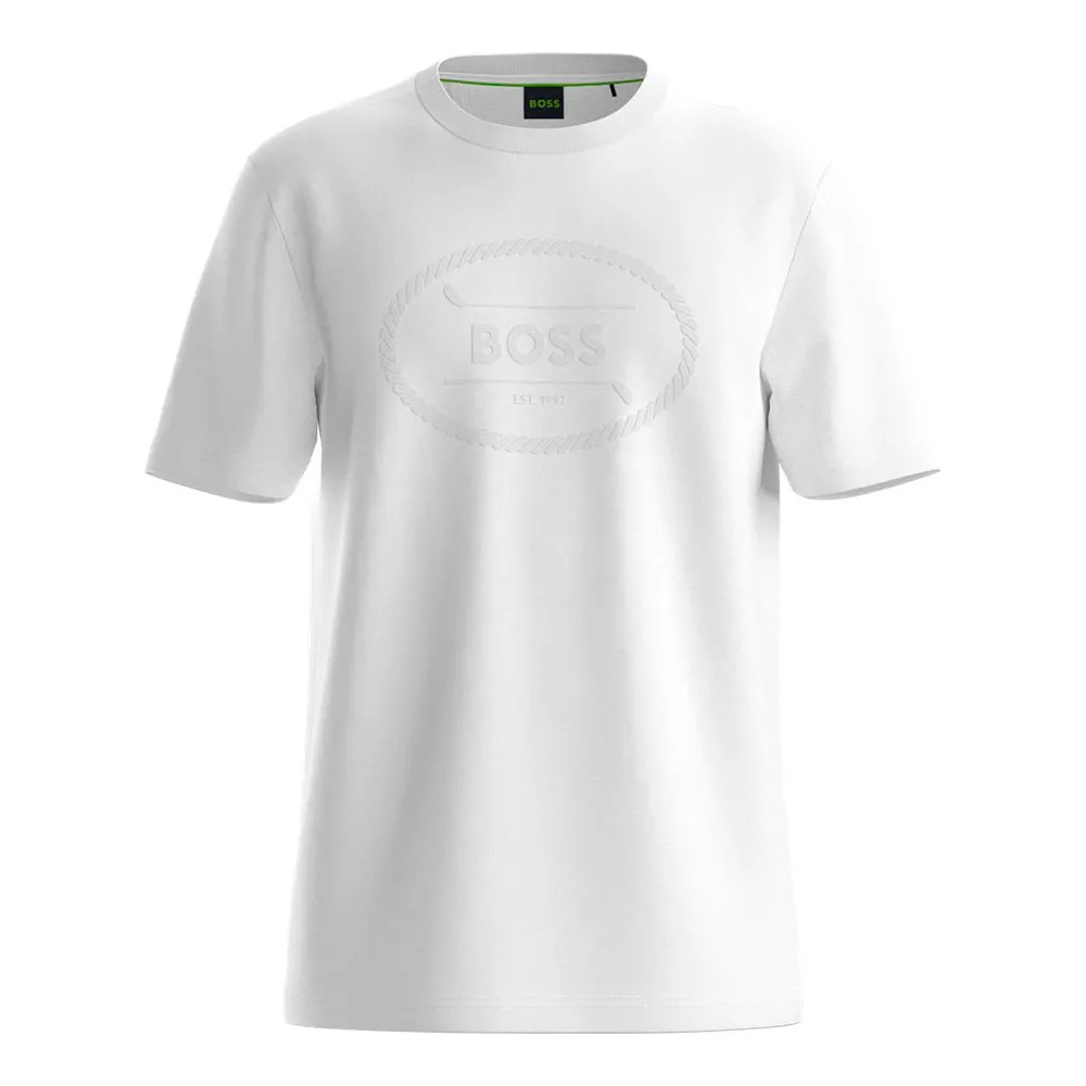 

Футболка BOSS Logo Heritage 10269604 01, белый