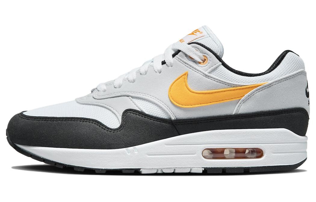 

Кроссовки Nike Air Max 1 White University Gold, белый/черный