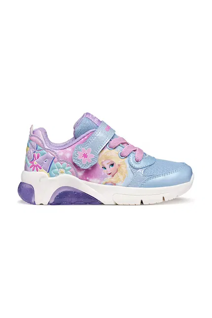 Кроссовки детские FADINLIGHT x Disney Princess Geox, синий — фото 2