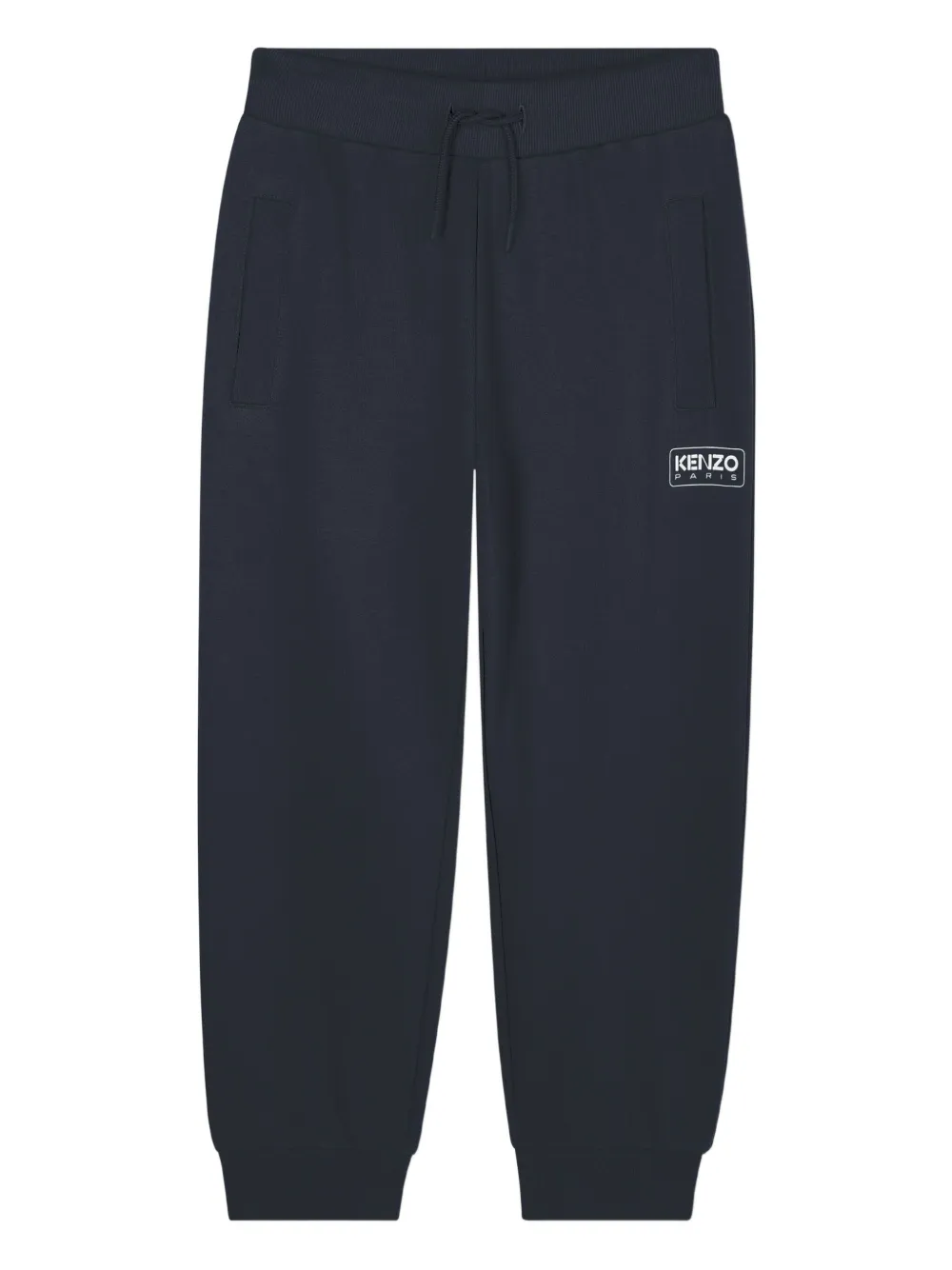 

Спортивные брюки с кулиской Kenzo Kids, синий