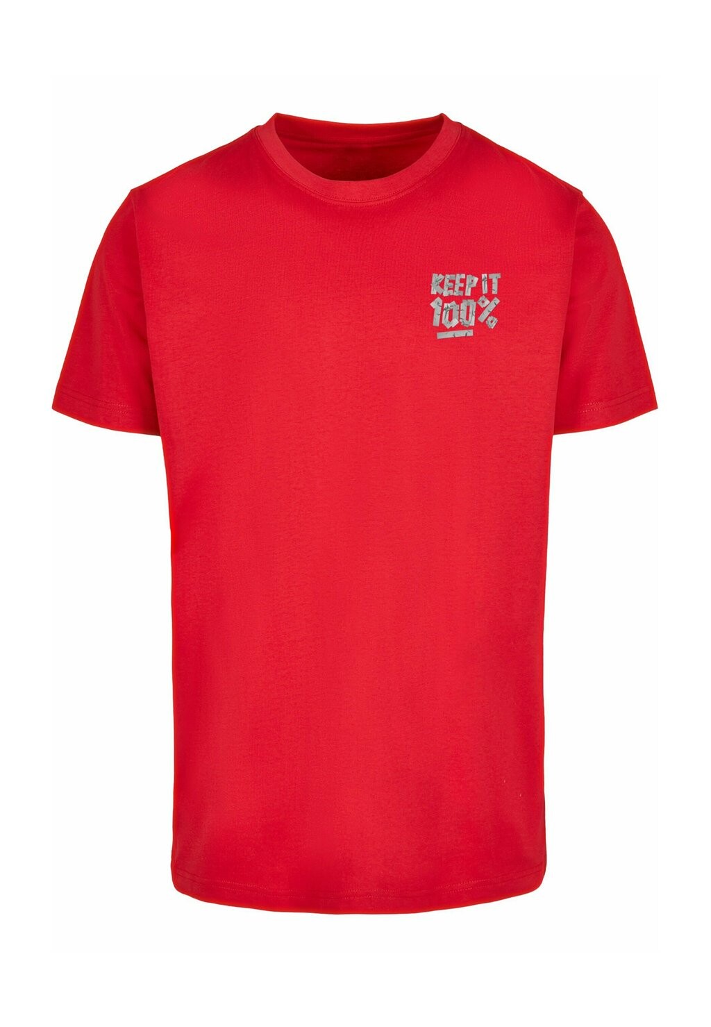

Футболка с принтом KEEP IT 100% TEE Mister Tee, красный