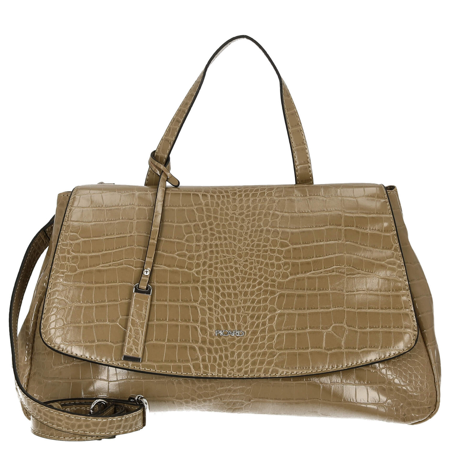 

Сумка через плечо PICARD Croco Handtasche 37 cm Synthetik, цвет cactus, Зеленый, Сумка через плечо PICARD Croco Handtasche 37 cm Synthetik, цвет cactus