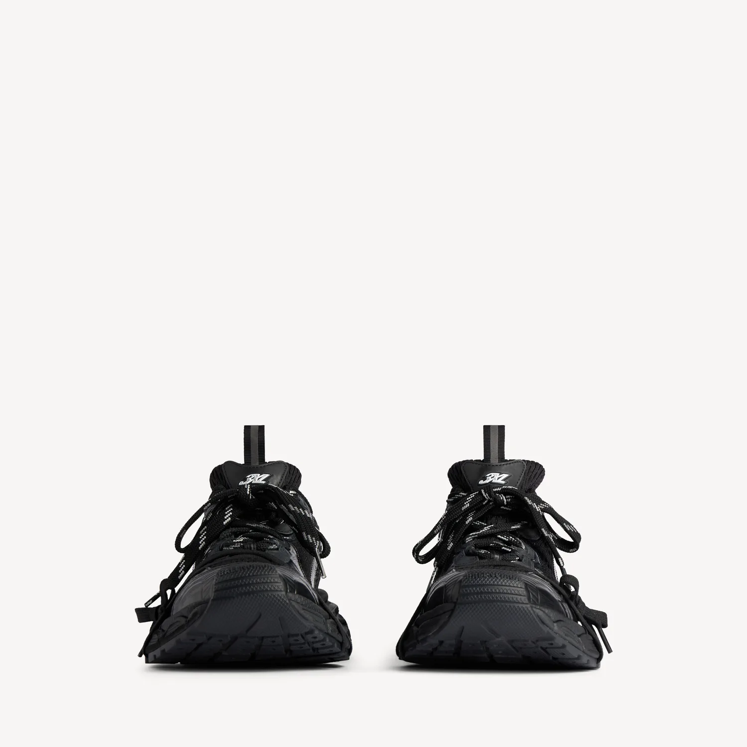 BALENCIAGA Мужские кроссовки 3xl в черном цвете — фото 3