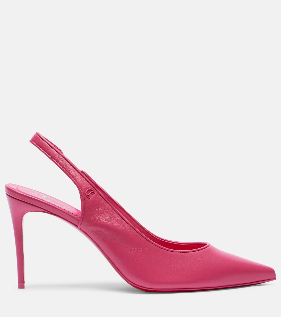Спортивные туфли Sporty Kate 85 на ремешке из кожи Christian Louboutin, Pinup/Lin Pinup — фото 4