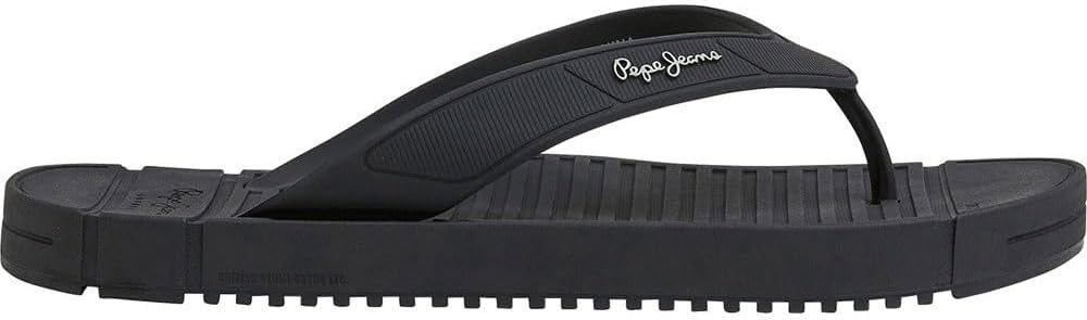 Мужские пляжные сандалии на платформе Pepe Jeans, черный — фото 3