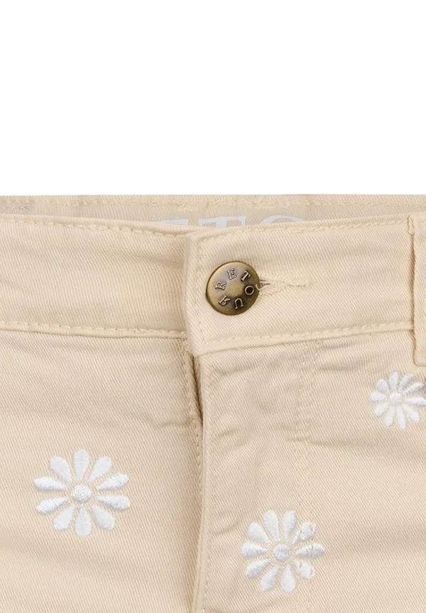 Джинсовые шорты retour sevran off белые джинсовые шорты Retour Jeans, Latte — фото 3