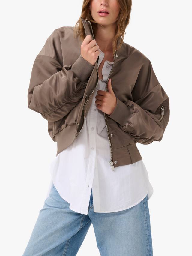 

Куртка- бомбер helga MY ESSENTIAL WARDROBE, цвет Mid Brown