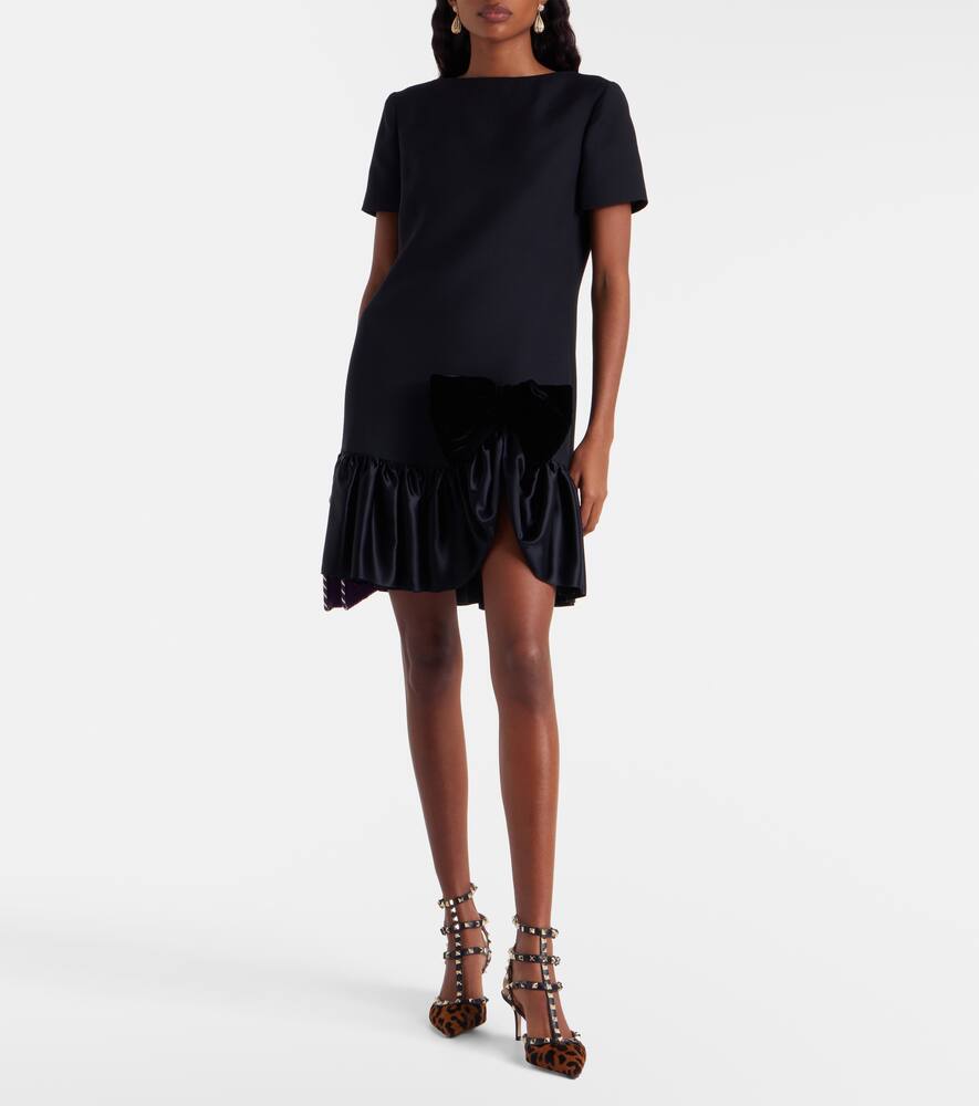 Босоножки Rockstud из телячьей шерсти с леопардовым принтом Valentino Garavani, Miele-T.Moro/Nero — фото 3