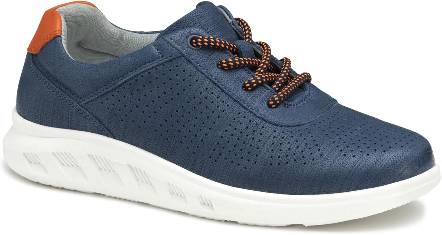 

Кроссовки для мальчиков Johnston Murphy Big Kid Activate U-Throat Johnston & Murphy, темно-синий