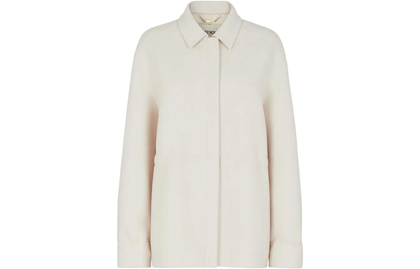 

FENDI Куртка FW22 женская белая, White