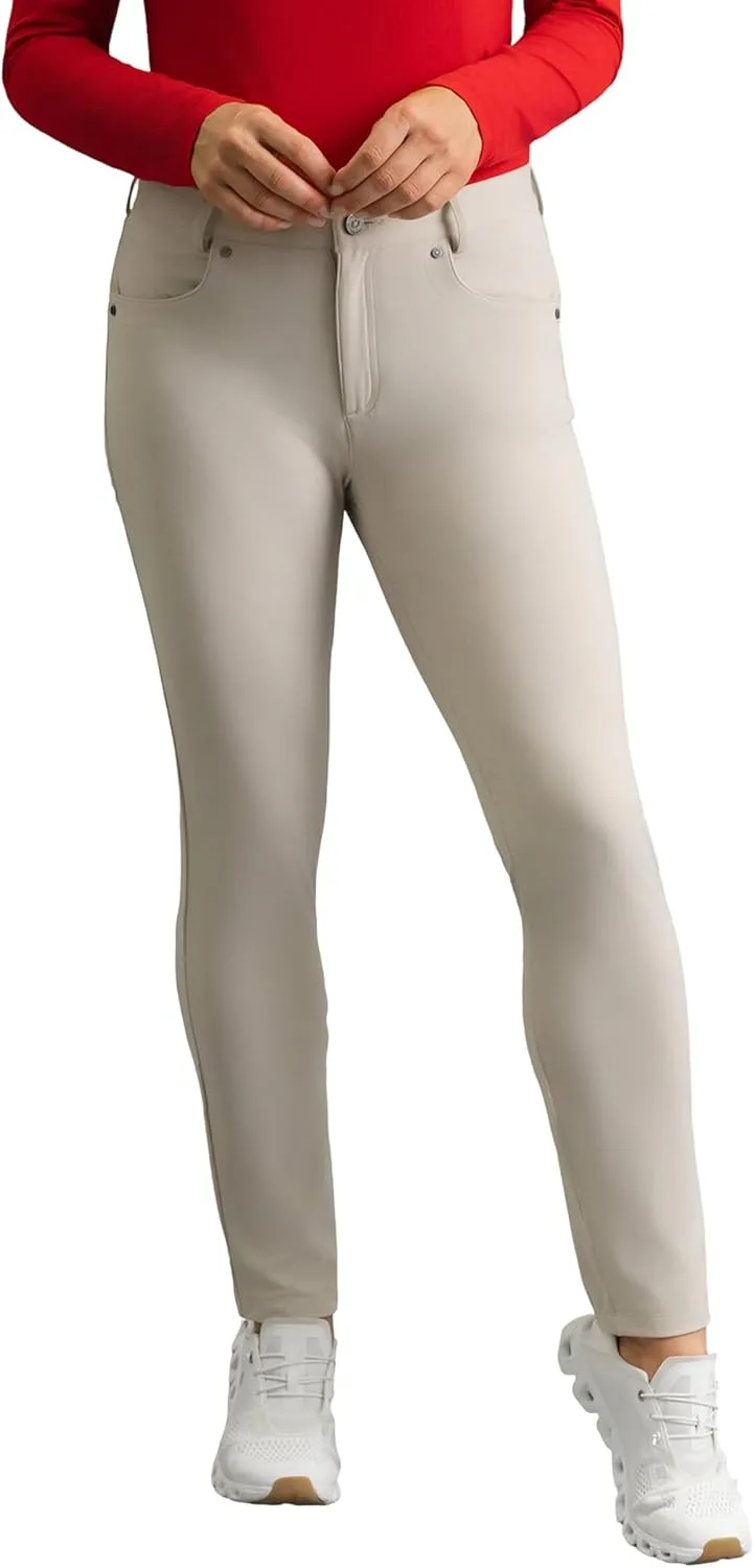 

IBKUL Женские 5-Pocket Pants — эластичная ткань Performance, удобный дизайн для комфорта в любое время года 75002