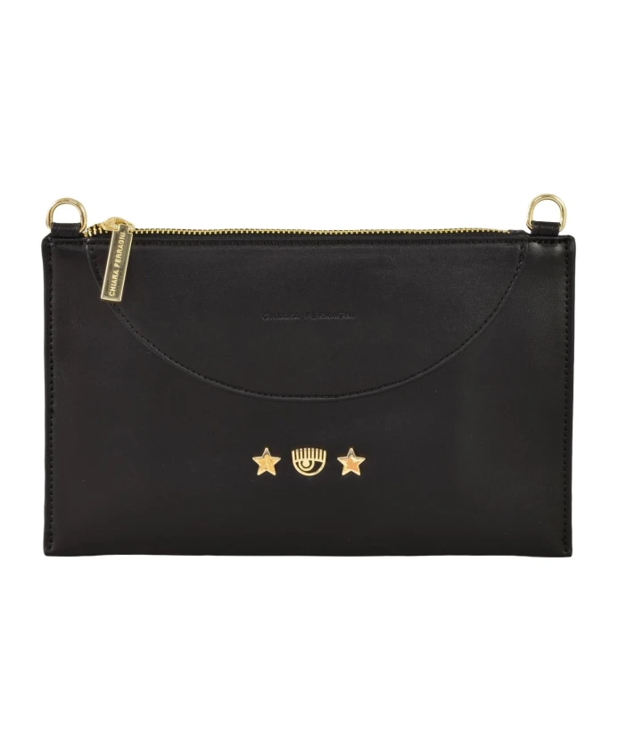 

Стильная сумочка из искусственной кожи Chiara Ferragni Collection, черный