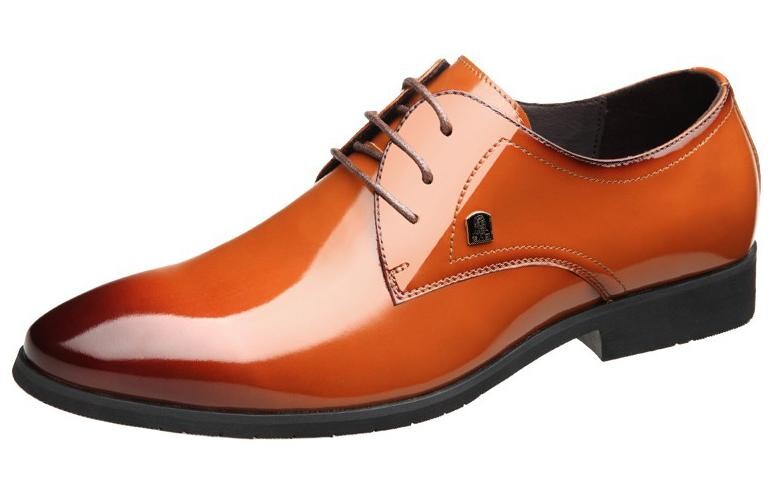 

Туфли мужские низкие Laorentou, цвет Yellow Brown