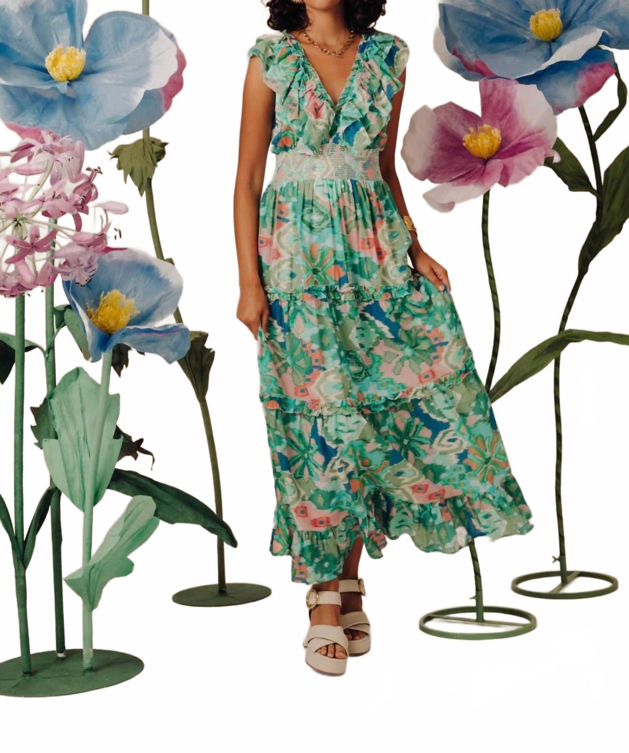 

Азалия Миди платье в симфоническом икате Бермуда LOVE THE LABEL, Symphonic Ikat Bermuda