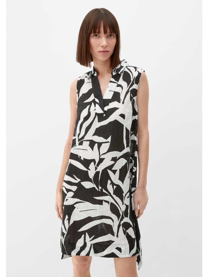 

Короткое платье s.Oliver Kleid kurz, цвет Schwarz-weiß