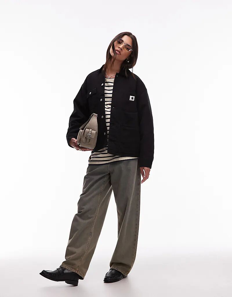 

Куртка Carhartt WIP Michigan черного цвета