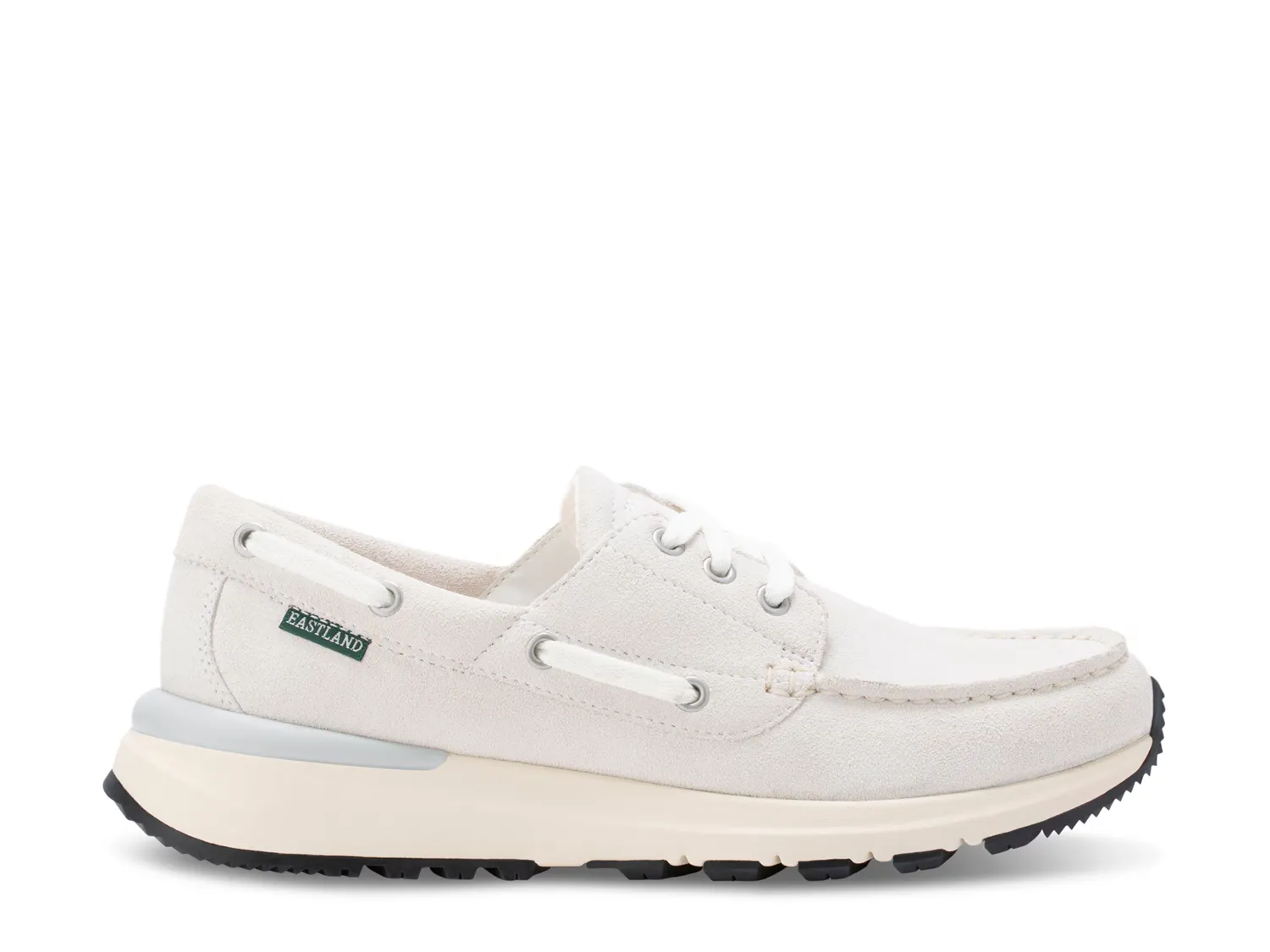 Топсайдеры Leap Trainer Boat Shoe Eastland, цвет whitesuede — фото 3