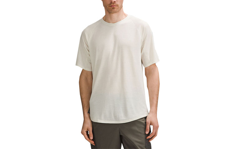 

Футболка из шерстяной смески Men's Lululemon, от белого