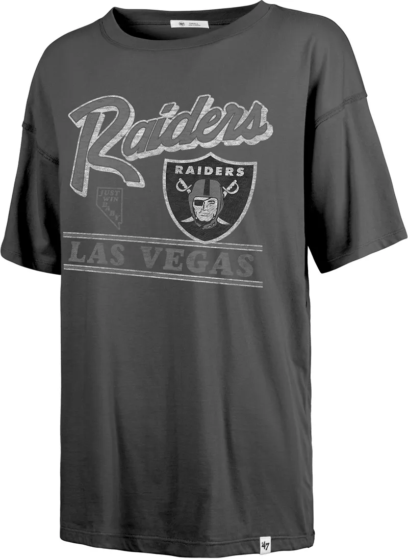 

Женская футболка Las Vegas Raiders '47 Flyby Sadie Submarine