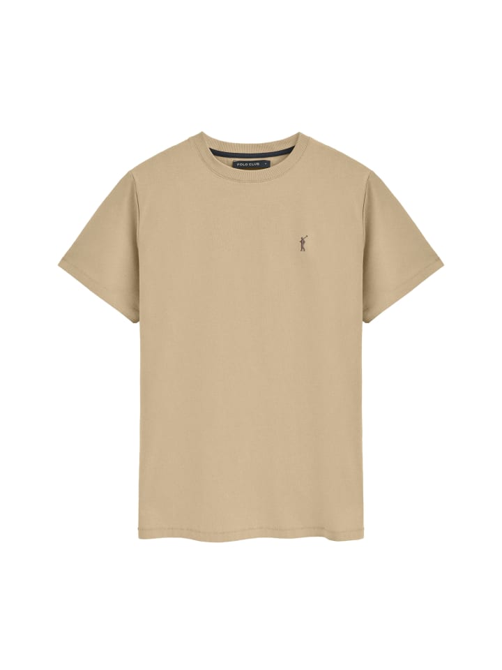 

Polo Club Футболка светло-коричневого цвета, Коричневый, Polo Club Футболка светло-коричневого цвета